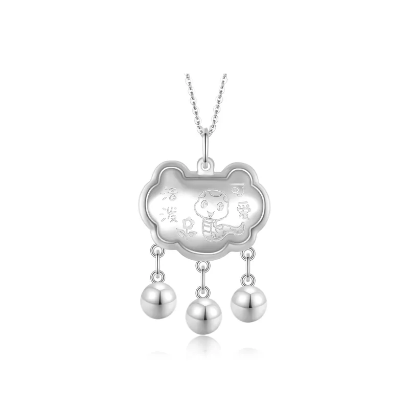 Mokinggran S 990 Silver Necklaces Kids'-0