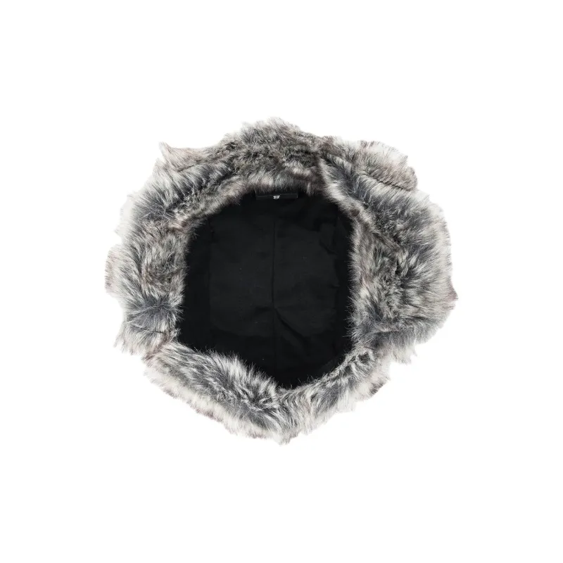 New Era Nylon Acrylic Polyester Trapper Hats Unisex Black-4