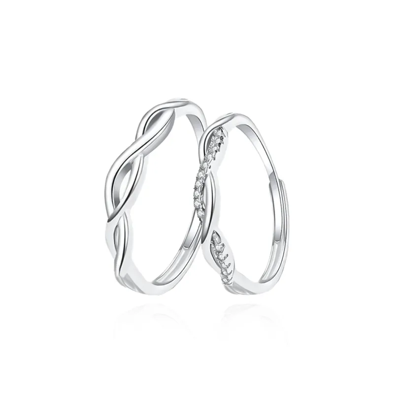 Taste The Color 925 Sterling Silver Rings Unisex-0