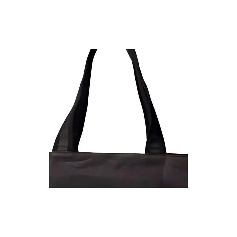 Acne Studios Cotton Tote Bag Shopping Bag Shoulder Bag Handbag Men's Gray & Black-3