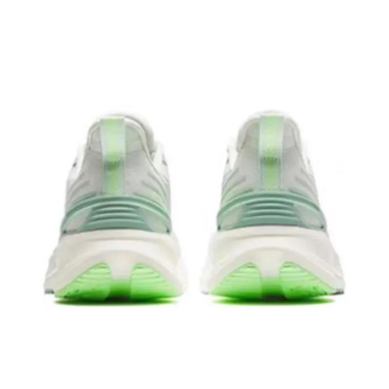 Anta Cushioned Slip Resistant Abrasion Resistant Low Top Running Shoes Women's White Cyan-2