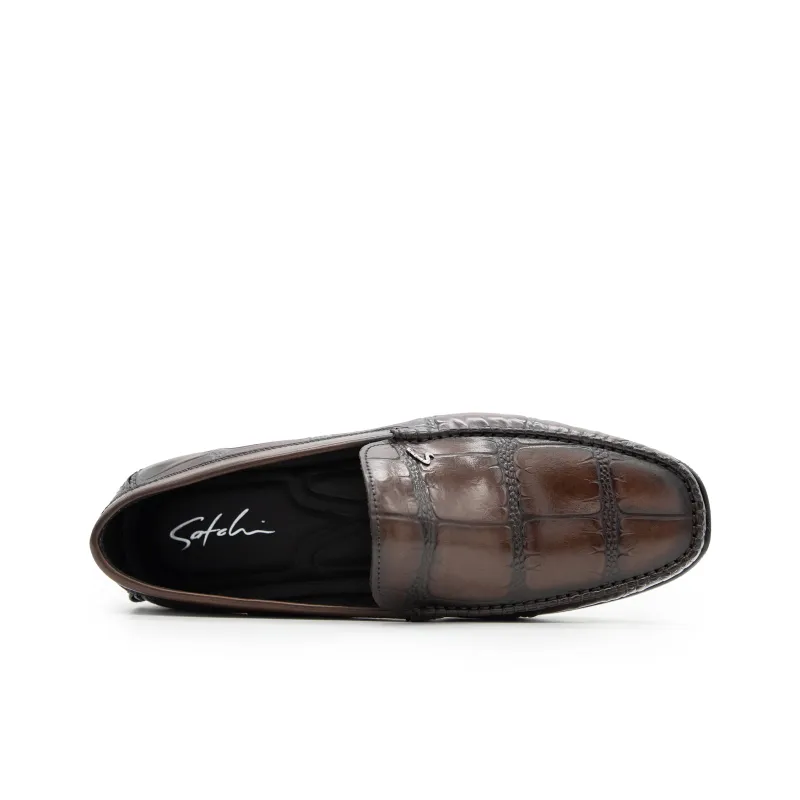 Satchi Loafers Men Coffee-3
