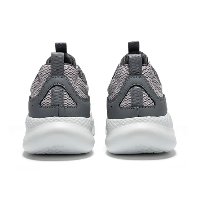 361° Cushioning Lightweight Low Top Casual Running Shoes Men's Gray-4