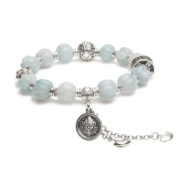 With The Heart Of The Jade Glutinous Jade Jadeite Bracelets Women's-0