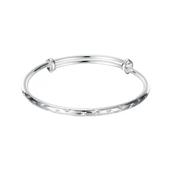 Golden Bliss 999 Fine Silver Bangles Women's