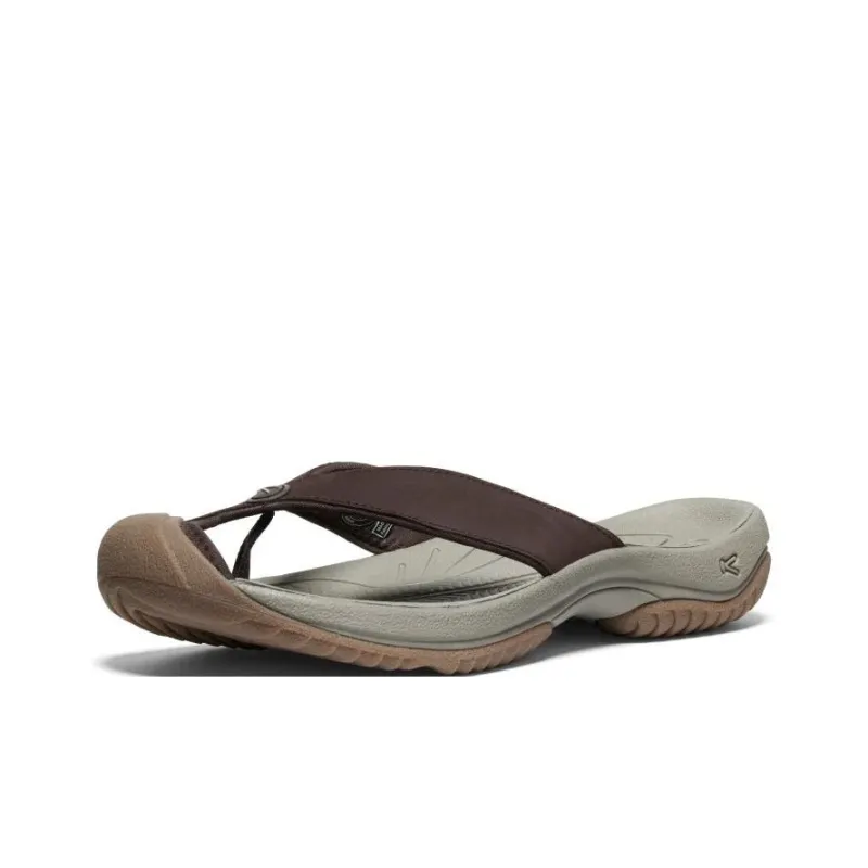 KEEN Slip Resistant Flip Flops Men's Brown-2