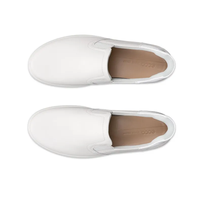 Ecco Soft 7 Casual Single Shoes Women's White-3