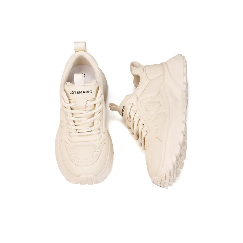Joy&Mario Slip Resistant Lightweight Height Increasing Low Top Casual Shoes Women's-9