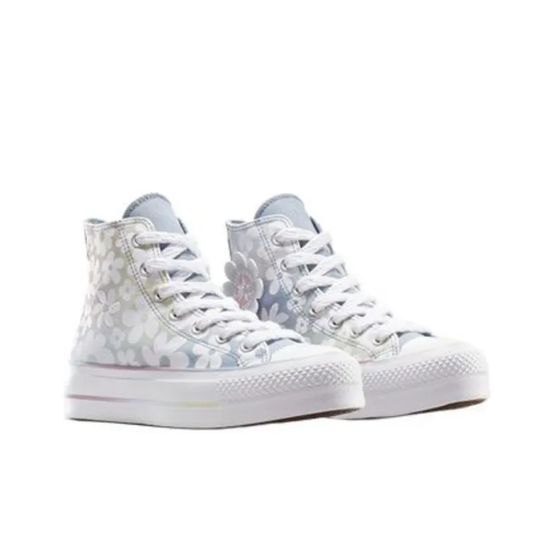 Converse Women's Chuck Taylor All Star Lift Platform High 'Gradient Flowers' Women's-2