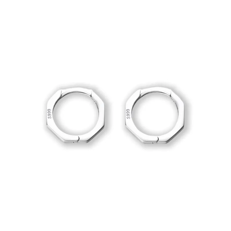 EAR PARTNER 999 Fine Silver Earrings Women's-2
