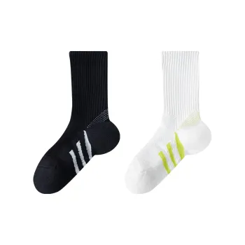 MIIOW Mid Calf Socks Women's 2 Pack