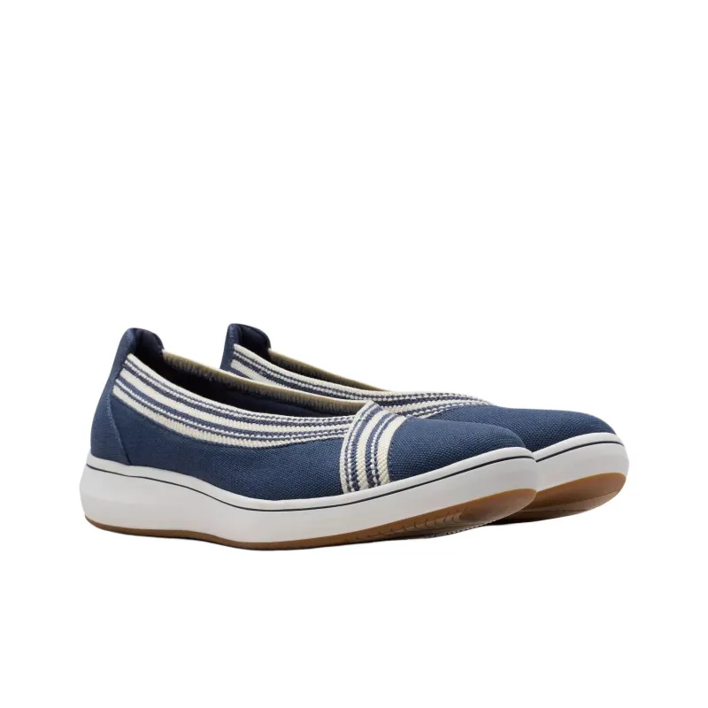 Clarks Breeze Sky Air Casual Single Shoes Women's Blue-2