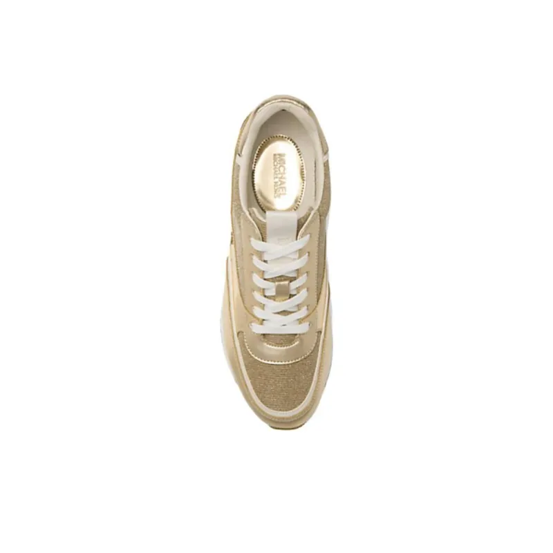 MICHAEL KORS Mariah Low-Top Casual Shoes Women's Gold-3