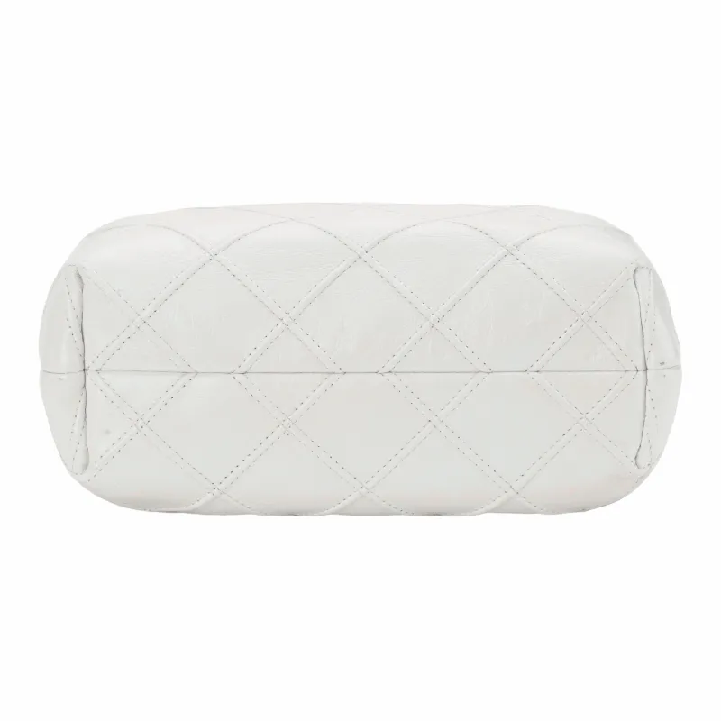TORY BURCH Nappa Leather Crossbody Handbag, Shoulder Bag Mini Women's White-3