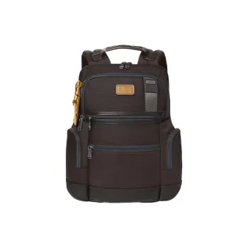 TUMI Ballistic Nylon Backpack Men's Coffee Black