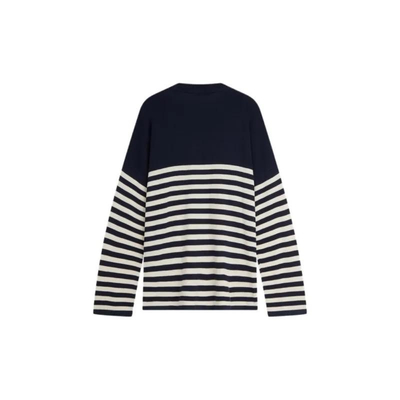 Tommy Hilfiger Knitwear Women's Navy Blue & White Multicolor-1