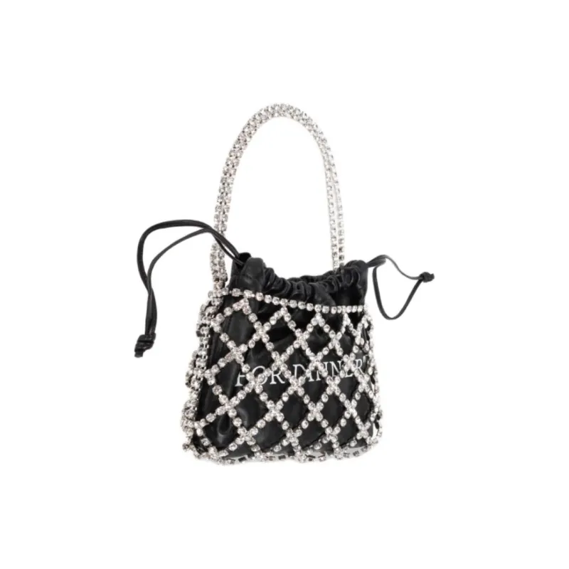 OFF WHITE Embellished Drawstring Tote Bag-1