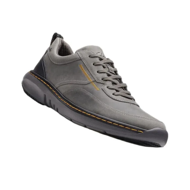 Clarks Artisan Collection Durable Breathable Low Top Casual Shoes Men's Dark Gray-3