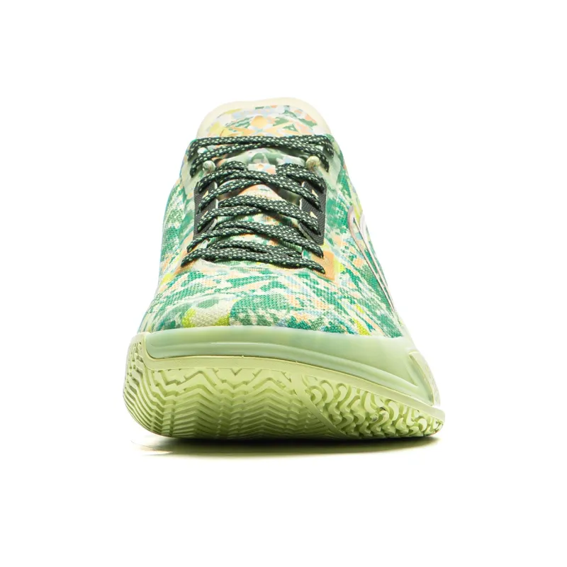 LiNing Knife 5 Slip Resistant Coverage Lightweight Rebound Low Top Performance Basketball Shoes Men's Yellow Green-3