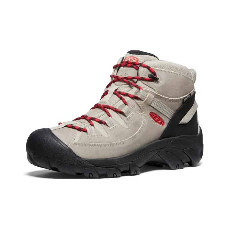 KEEN Targhee 2 Abrasion Resistant Mid Top Hiking Shoes Men's Gray-2