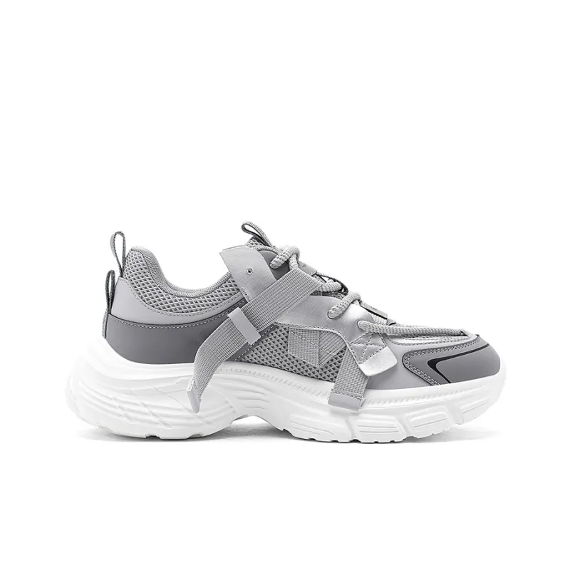 K-bird Cushioned Wear-Resistant Height Increasing Low-Top Casual Shoes Men's-13