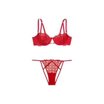 Victoria's Secret Underwear Set Women's Red