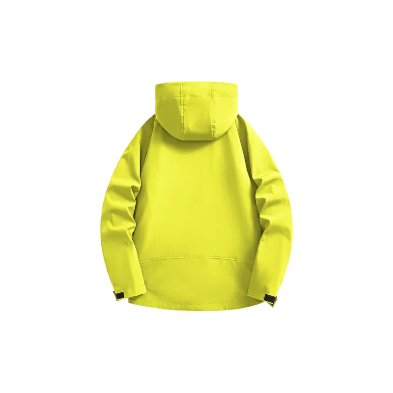 Feiyue Water-Resistant Windproof Warm Water-Repellent Windbreaker Jacket Unisex-7