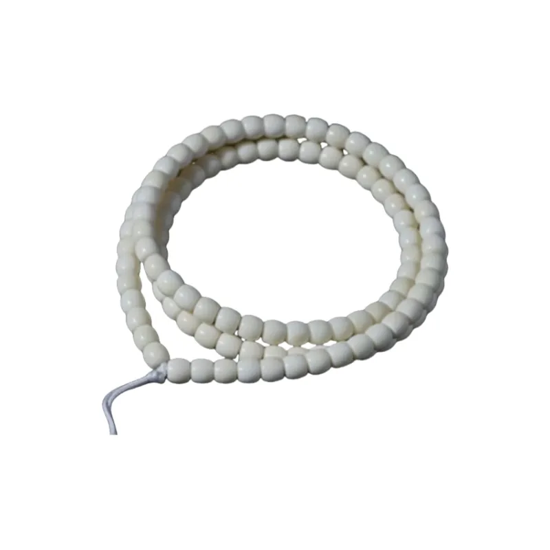 Ji Millennium White Jade Bodhi Bracelets Unisex-6