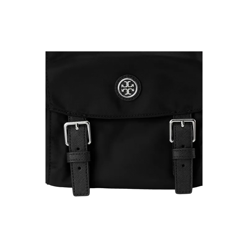 TORY BURCH Nylon Small Messenger Black-4