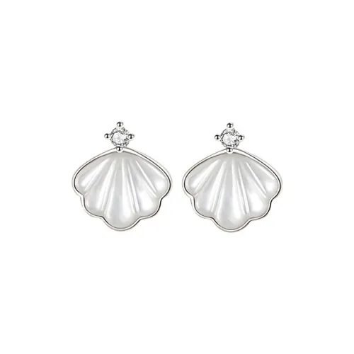 INSIDEOUT S925 Silver Stud Earrings Women's
