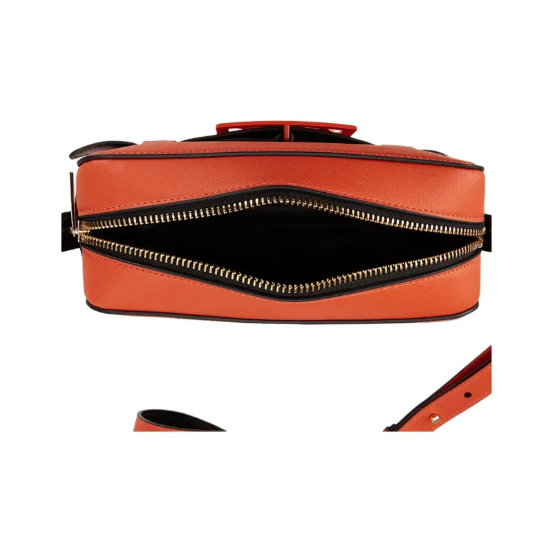 ARMANI EXCHANGEAE Polyurethane Crossbody Bag Shoulder Bag Women's Orange-3
