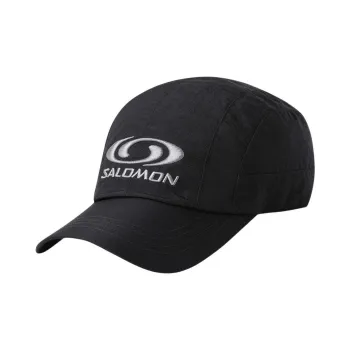 SALOMON Nylon Baseball Caps Unisex Black