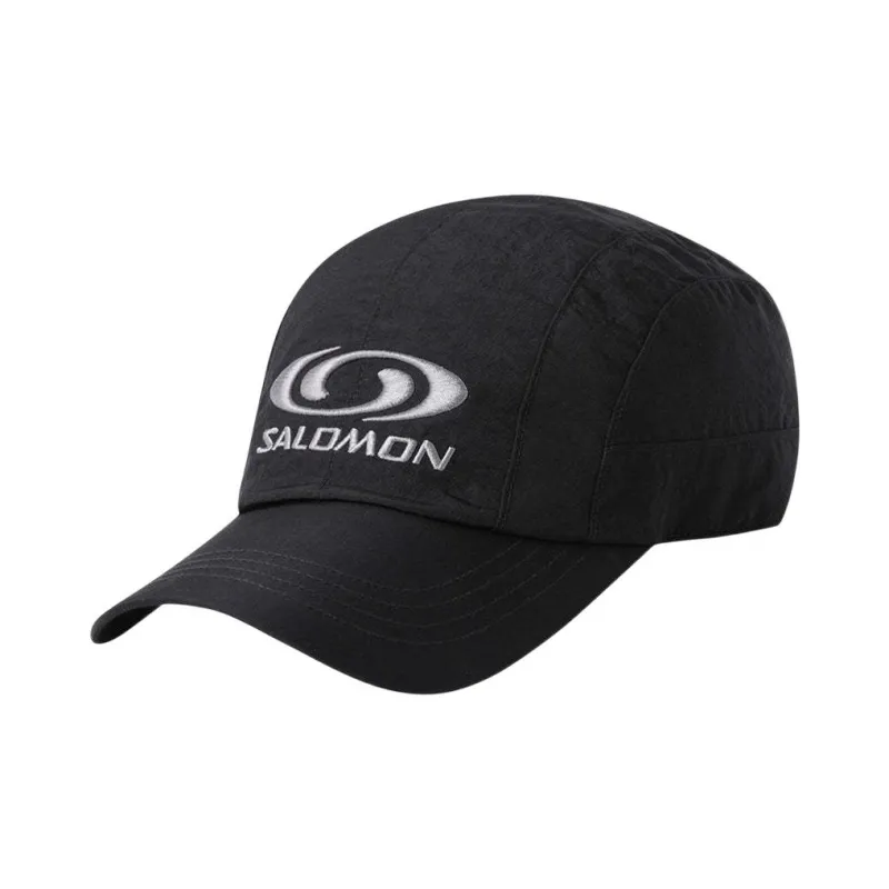 SALOMON Nylon Baseball Caps Unisex Black-0