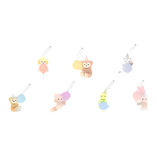 Disney 40th Anniversary Balloon Dolls Plush Pendant Small Size Tall