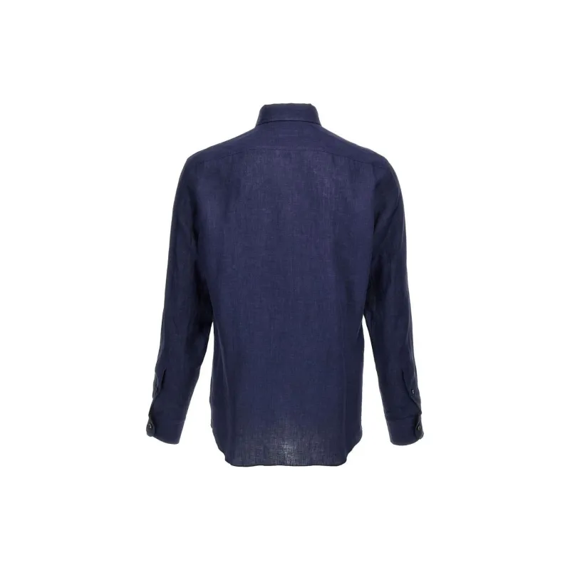 Ermenegildo Zegna Buttoned Long Sleeved Shirt-1