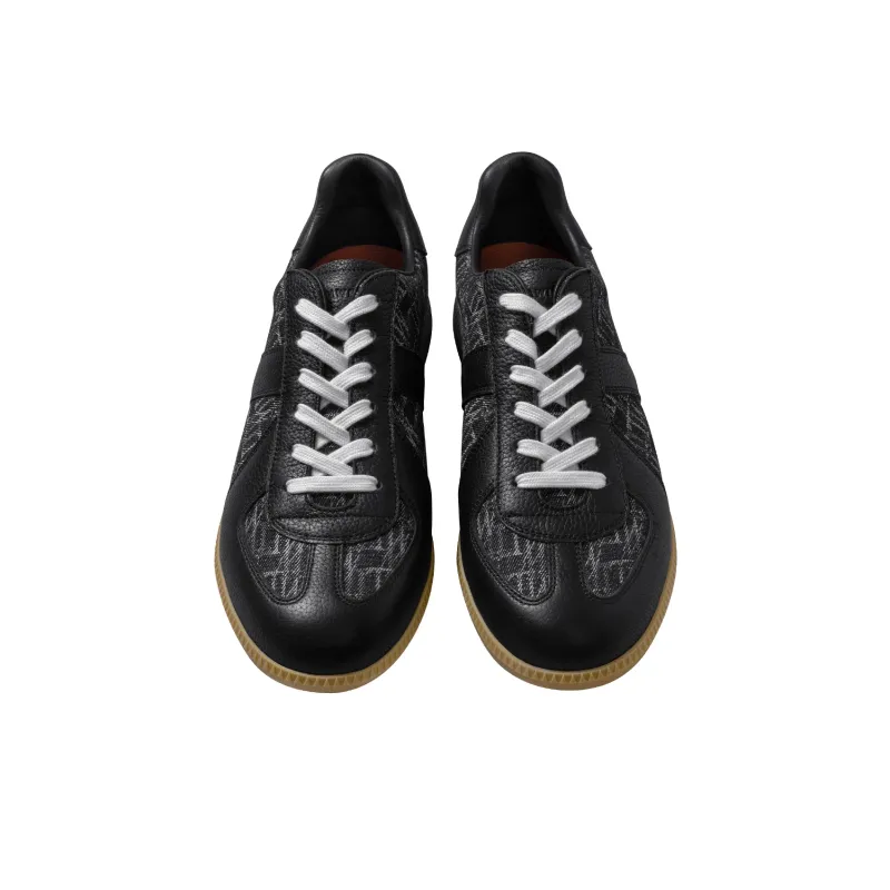 THOM WILLS Casual Versatile Sports Vintage German Army Trainers Low Top Skateboard Shoes Men's-9
