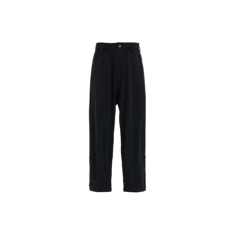 Yohji Yamamoto Ground Y SS25 Casual Pants Unisex Black-1