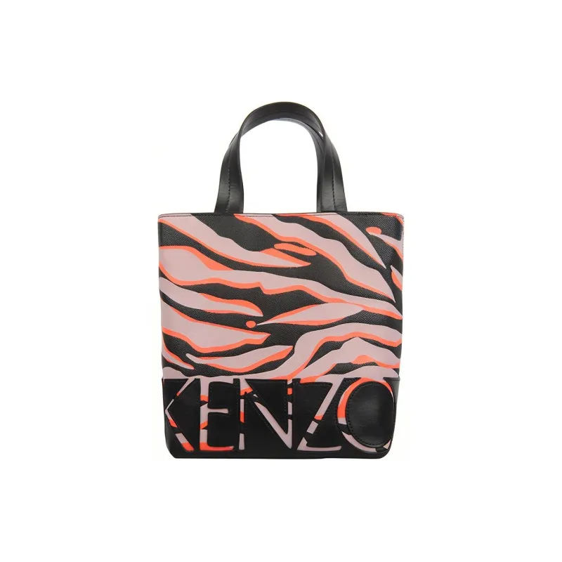 KENZO PVC Tote Bag, Shopping Bag, Handbag Women's Multicolor-0