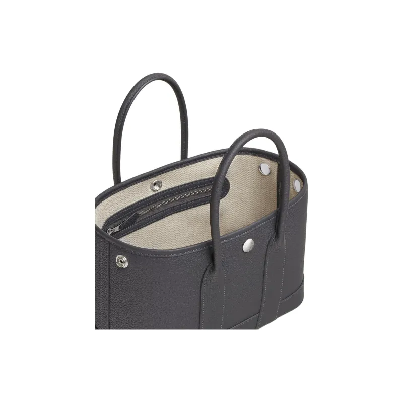 HERMES NEO GARDEN 23 Canvas With Leather Shoulder Bag, Crossbody Bag, Handbag Mini Women's Slate Gray-2