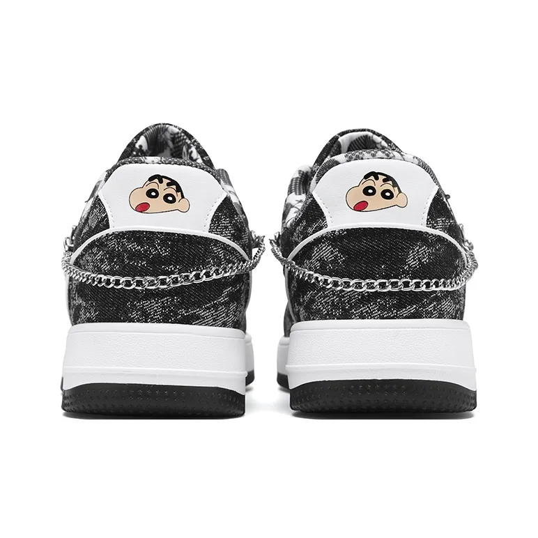 Crayon Shinchan Anti-Slip Wear-Resistant Lightweight Breathable Low-Top Skateboard Shoes Men's-10
