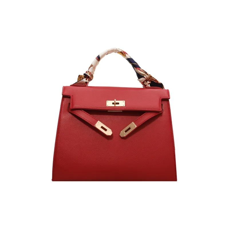Yalu PU Handbag, Shoulder Bag, Crossbody Bag Regular Women's Black/Red/Khaki-7