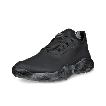 Ecco GOLF BIOM H5 Anti Slip Wear Resistant Low Top Golf Shoes Men's Black