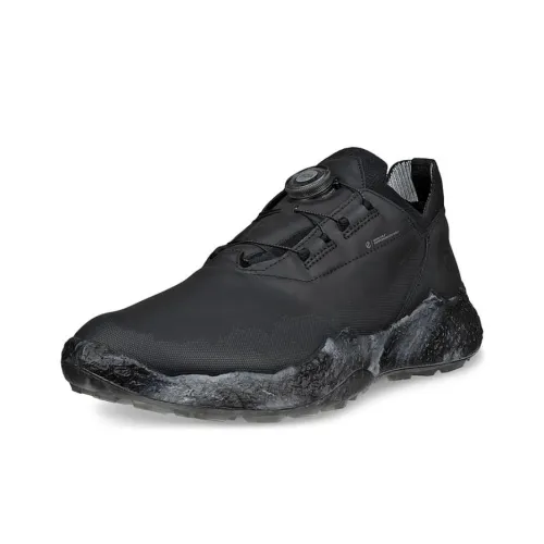 Ecco GOLF BIOM H5 Anti-Slip Wear-Resistant Low-Top Golf Shoes Men's Black