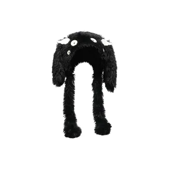 Crafts Women's Polyester Hoods & Plush Hats Unisex
