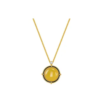 MITHAOL KUSC 18K Gold Plated S925 Silver Necklaces Women's