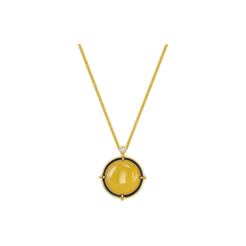 MITHAOL KUSC 18K Gold Plated S925 Silver Necklaces Women's-0