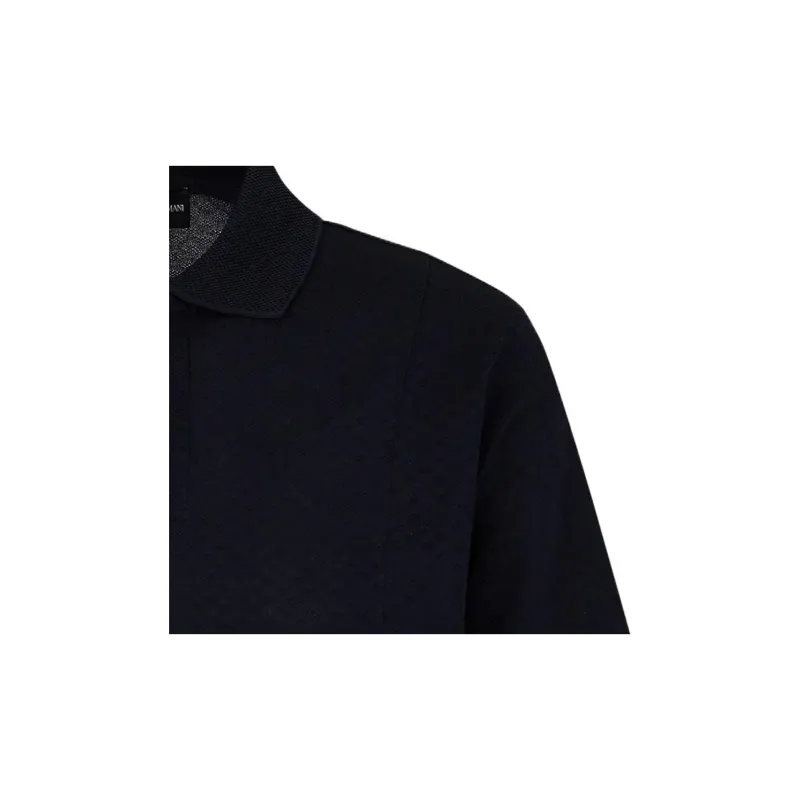 EMPORIO ARMANI SS23 Polo Shirt Men's Marine Blue-4