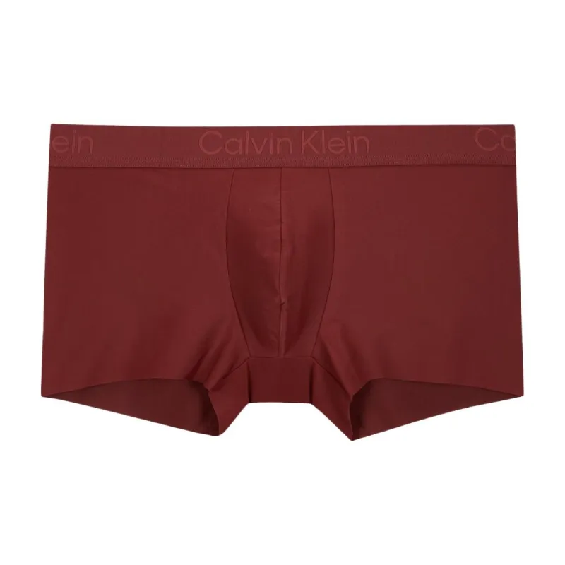 CALVIN KLEIN Underpants Men's 1 Pack Burgundy-0