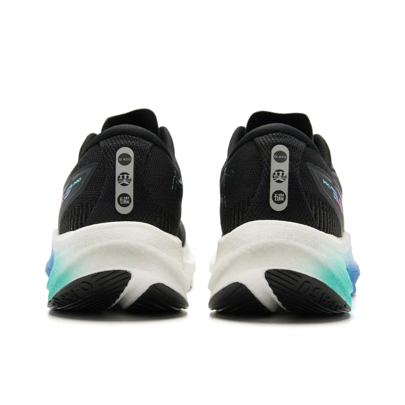 QIAODAN Strong Wind 3.0 PRO Cushioning Anti-Slip And Wear-Resistant Low-Top Training Running Shoes Men's Black Blue-2
