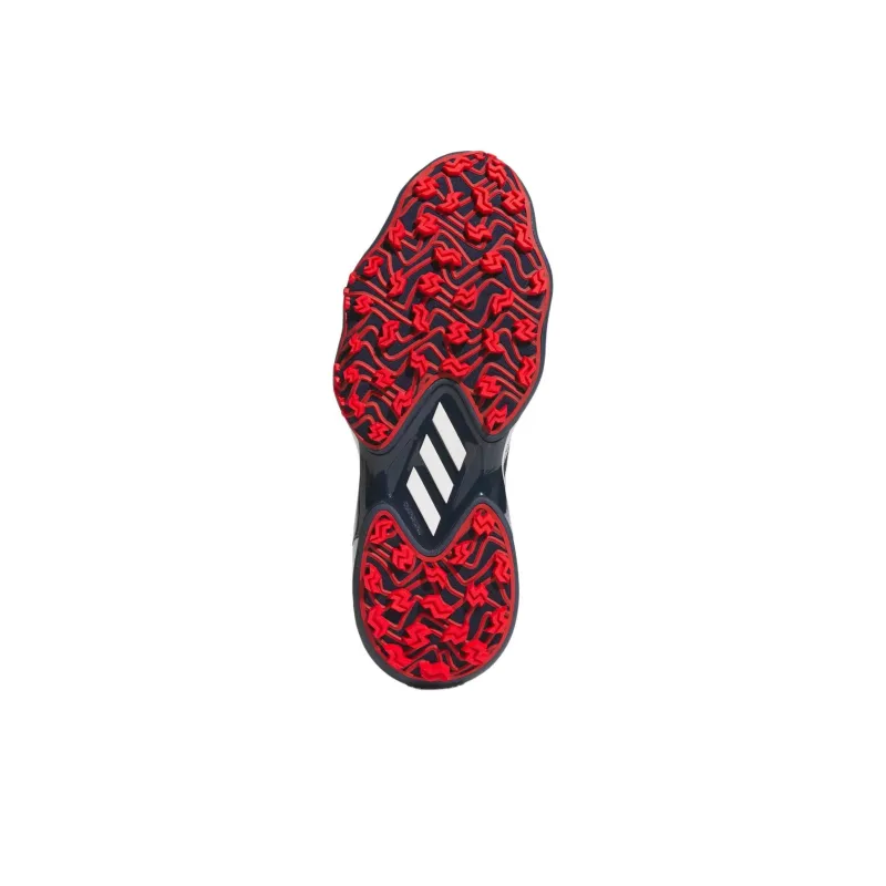 Adidas Codechaos 25 Golf Collegiate Navy Cloud White Better Scarlet-4